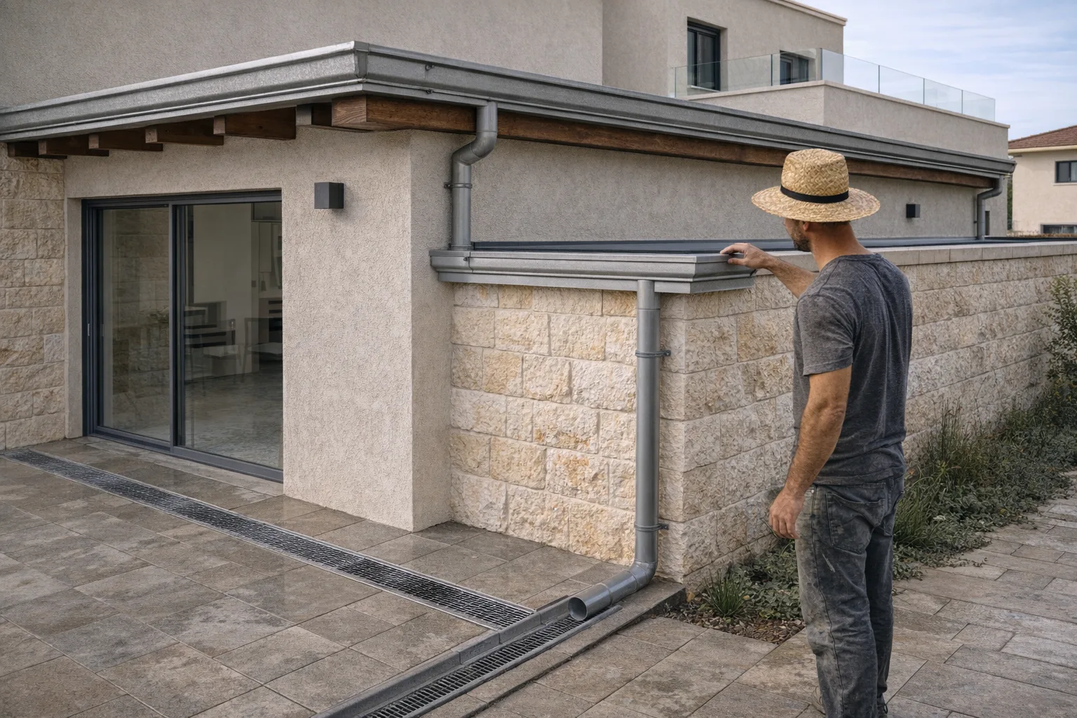מערכת ניקוז משולבת